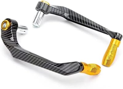 Motorfiets Handkappen - Stuur Beschermers - Rij Veiligheid - CNC Aluminium - Universeel - Rood