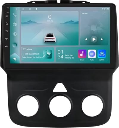 Autoradio met bluetooth - Carplay - Voor Dodge Ram 1500 / 2500 & 3500 (2013-2018) - Geschikt voor Apple en Android - Stereo - Navigatie - Navigatiesysteem auto - 1GB 32GB
