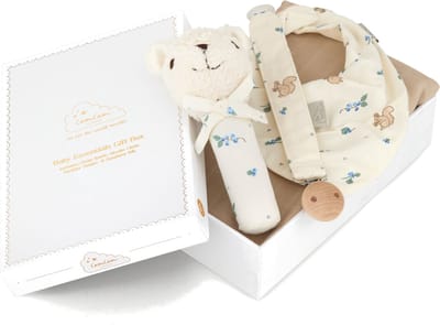 Cam Cam Copenhagen Babycadeaubox - Blueberries - 4-Delig