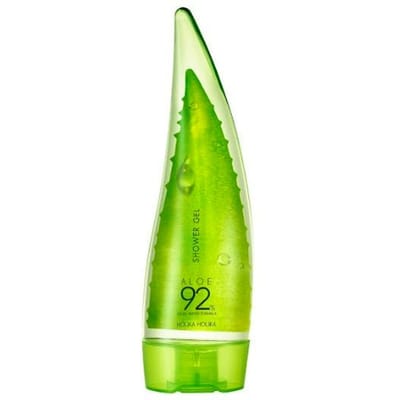 Holika Holika, douchegel, aloë clean water formule 92%, 250 ml (8,45 fl oz)