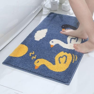 Cartoon Badkamer Badkamer Absorberende Antislip Mat Slaapkamer Kinderkamer Tapijt Schattige Badkamer Entree Deurmat 50x80cm
