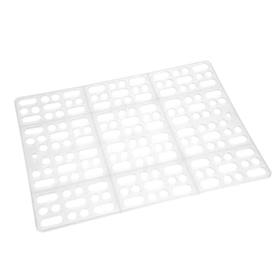 Tapis de Cage Facile à Nettoyer   Tapis pour Cochon d'Inde     (Rose)