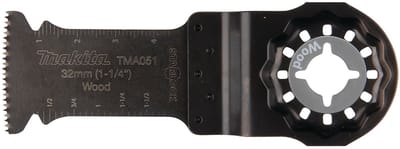 Makita B-64858-5 TMA051 Invalzaagblad 32mm hout 5 stuks
