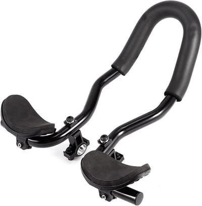Fiets Stuur Ruststang - Fietssteun Stuur - Comfortabel Fietsen - Lichtgewicht Aluminiumlegering - 37 cm Lengte - Zwart