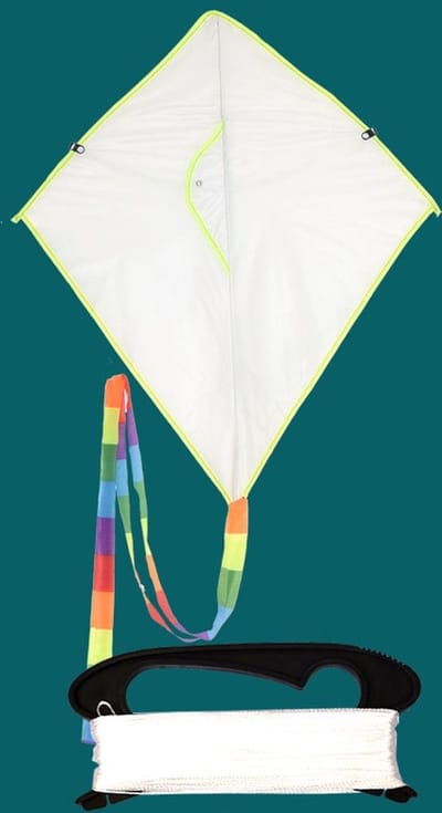 DIY Vlieger - Met Touw - Zelf Schilderen