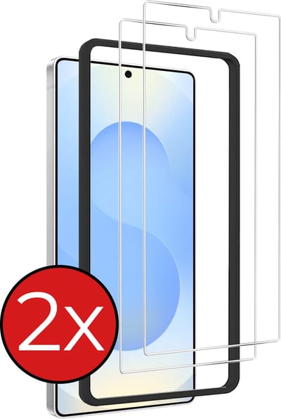 Screenprotector - 2 Stuks - Geschikt voor Samsung Galaxy S25 Ultra - Met Installatie Frame - Beschermglas - Gehard Glas - Tempered Glass - Screen Protector