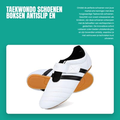 Dailygoods- Taekwondo Schoenen - Lichtgewicht/Ademend - Antislip/Oxford Zool - Comfortabele Draagervaring - Geschikt voor Volwassenen/Kinderen - Maat 26-45 - Vechtsportschoenen