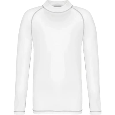PROACT® Technisch kinder-T-shirt met lange mouwen en anti-UV-bescherming PA4018 - White - 4/6 years (4/6 ans)