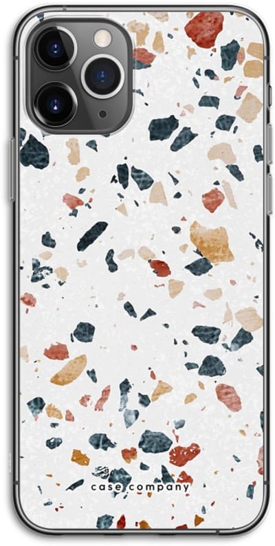 Case Company® - Hoesje geschikt voor iPhone 11 Pro hoesje - Terrazzo N°4 - Soft Cover Telefoonhoesje - Bescherming aan alle Kanten en Schermrand