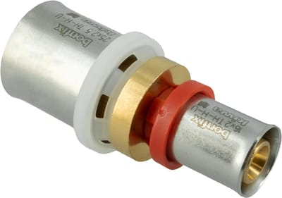 Bonfix Alu-pers rechte verloopkoppeling 25 x 16 mm