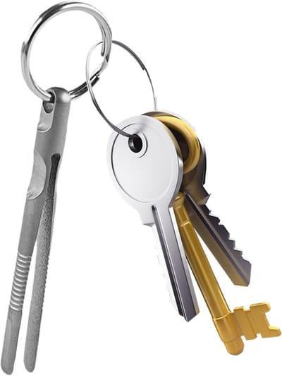 Pincet - Klemtang reizen - Outdoor gadget - Hoge sterkte legering - 59 mm lengte - Titanium
