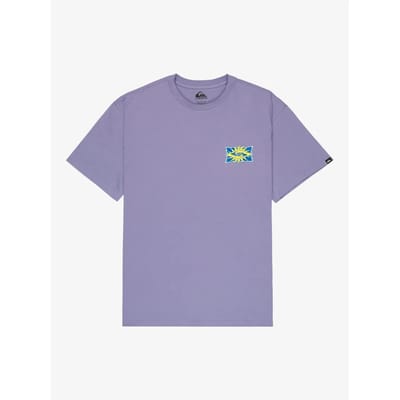 Quiksilver Ev Starfish Stamp T-shirt Met Korte Mouwen Paars L Man