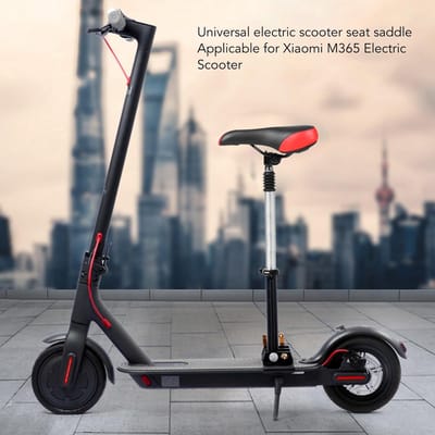 Dailygoody - Tyenaza Vouwbare Elektrische Scooter Zadel - Verstelbaar en Comfortabel voor M365