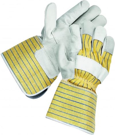Leren handschoen Cerva Crow Long rundnerf 10/XL - 12 paar
