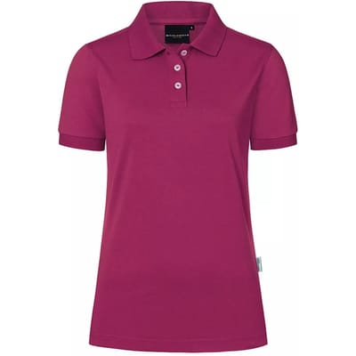 Karlowsky Dames/Dames Modern-Flair Poloshirt (Fuchsia)