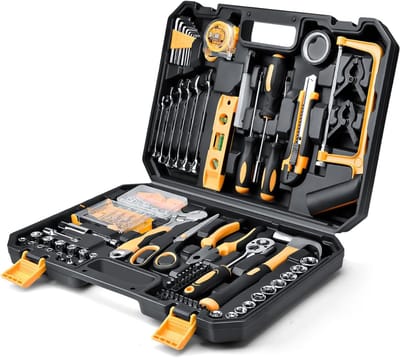 CRLYN® Gereedschapskoffer Gevuld - Gereedschapset Trolley - Gereedschapstas