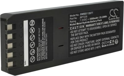 Oplaadbare Vervangingsaccu 7.2V 3500mAh NiMH voor Fluke Meetapparatuur