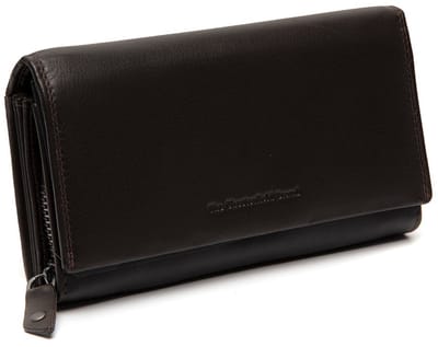 The Chesterfield Brand portemonnee Arvento Wallet Brown donkerbruin