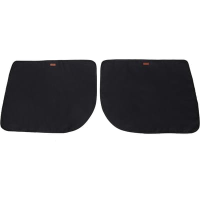 Protecteur de porte de voiture pour chien, 2 paquets, couverture de porte de voiture étanche pour animaux de compagnie, anti-rayures, protecteur de porte de véhicule noir