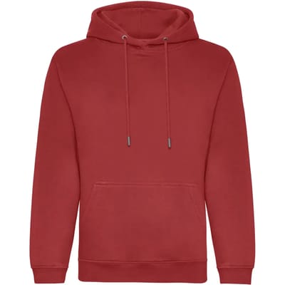 Just Hoods Organic Hoodie JH201 - Fire red - L