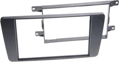 2-DIN Paneel geschikt voor Skoda Octavia (1Z) 06/2004-03/2013 Yeti 08/2009-07/2017 Kleur: Zwart