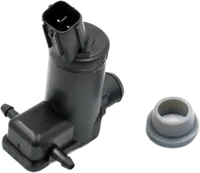 Ruitensproeiervloeistof Pomp - Wisserpomp - Heldere Zichtbaarheid - Krachtige Waterdruk - 300 g - Zwart