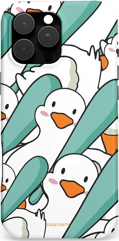 Casetastic Hoesje Geschikt voor Apple iPhone 16 Pro Max Magsafe - Stijlvolle Beschermende Duo-layer Case - Ganssterk