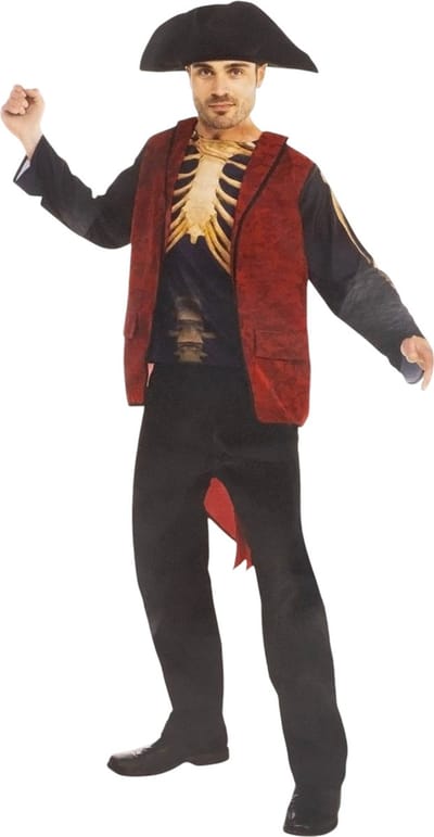 Halloween Kostuum Volwassenen - DIVERSE MATEN EN PRINTS - Halloween Hoed Met Kostuum - VooDoo - MAAT M/L