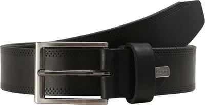LLOYD Leren riem Cow Leather Men's Belt W80 Black zwart