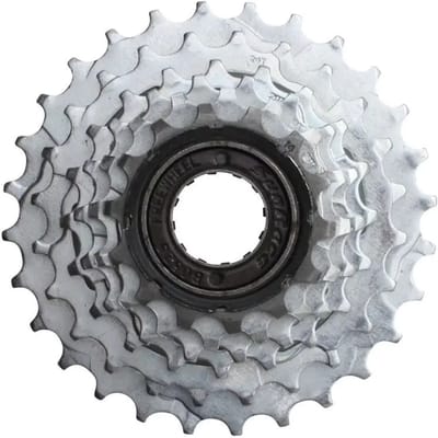 Sunrace Freewheel M2a 14-28t 6-speed Staal Zwart/zilver