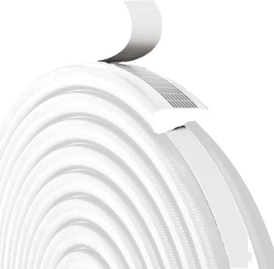 Wigvormige deurafdichting, upgrade deurframe, afdichtingstape, zelfklevende deurafdichting, schuimt deurkozijn, tochtstopper, raamafdichtingstape voor geluidsisolatie, winddicht (wit, 3 m)