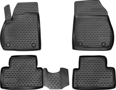 Walser Rubberen Voetmatten XTR geschikt voor Opel Zafira Tourer C (P12) - 5 zetels 10/2011-Vandaag