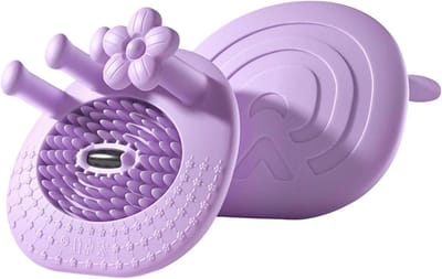 Voetboog Trainer - Platvoet Corrector - Voet Versterking - Nodule Massagefunctie - 10x10x3 cm - Paars