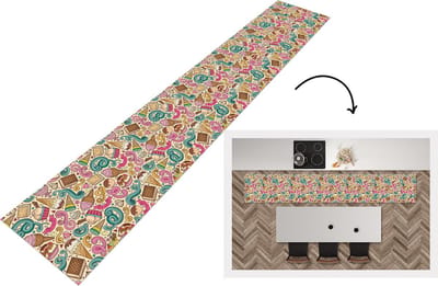 Keukenloper - Loper keuken - Patroon - Wafel - IJs - 300x50 cm - Keukenloper vinyl