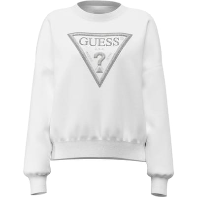 Dames sweatshirt Guess Triangle Glitter