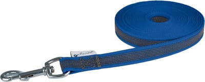 Petlando Sleeplijn Anti-Slip Blauw - Hondenriem - 1500x2 cm