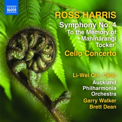 Li-Wei Qin, Robert Ashworth, Auckland Philharmonia - Harris: Symphony No. 4, "To The Memory Of Mahinarangi Tocker" | Cello Concerto (CD)