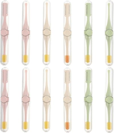 Verzorgingsset - Neus en oor - Persoonlijke hygiëne - Dubbelzijdig handmatig - 9.2 cm lengte - Diverse kleuren