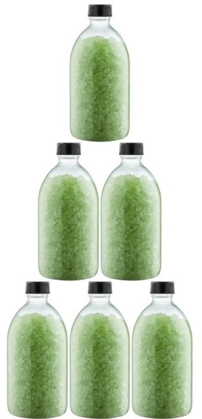 Claudius Badzout Eucalyptus - 600 gram - Fles met zwarte dop - set van 6 stuks