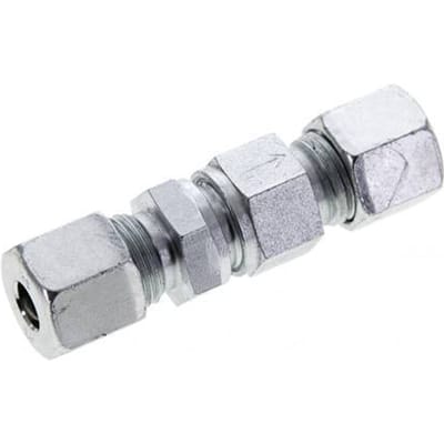8S (M16x1.5) Elektrolytisch verzinkt Stalen Terugslagklep Snijring 1-400 bar ISO 8434-1