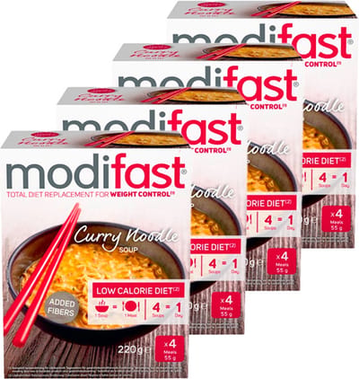 Modifast Intensive | Noodles Soep | 4 Stuks | 4 x 220 g