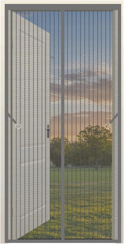 Magnetisch Hor voor Ramen en Schuifdeuren 140x200 cm - Eenvoudige Montage Zonder Boren