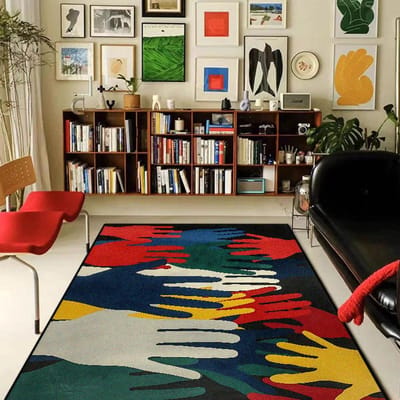 Abstract Creatief Tapijt voor Woonkamer Decor Sofa Tafel Grote Oppervlakte Kleden Slaapkamer Keuken Hal Balkon Vloermat Antislip 180*250cm