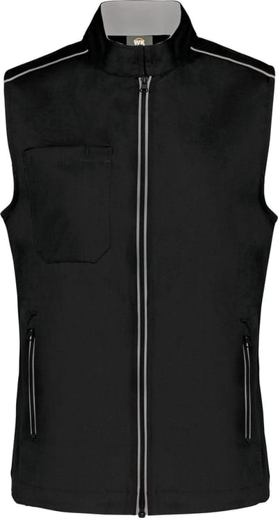 WK. Designed To Work Damesgilet Day To Day WK6149 - BLACK / SILVER - 3XL