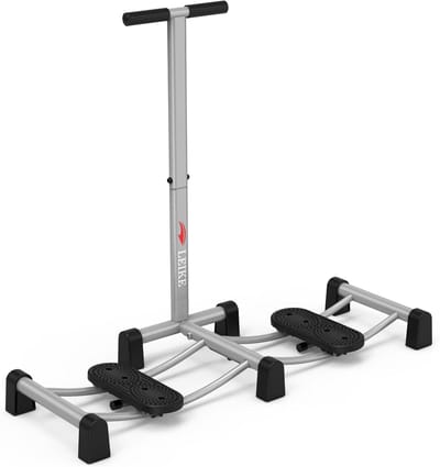 Ski Simulator - Been trainer - Spierversterking thuis - Compact en draagbaar - 60 x 375 cm - Zwart