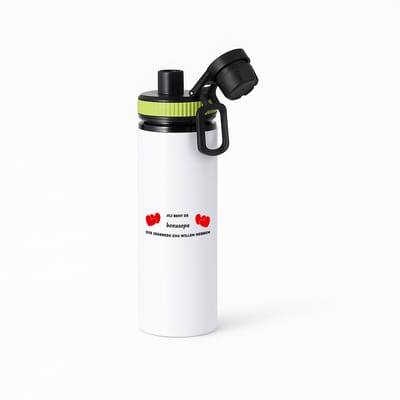 Hacebo® - jij bent de bonusopa die iedereen zou willen hebben waterfles met draaidop groen - Opa - geweldige opa - liefste bonusopa - verjaardag - cadeau - kado - bedankje - geschenk - water fles - 850ML