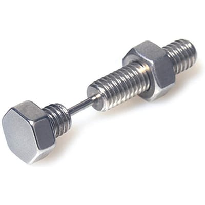 Nieuwe Unisex Punk Rock Roestvrijstalen Nagel Schroef Piercing Stud Oorbellen Nieuwigheid Piercing Sieraden Rock Gothic Piercing Sieraden