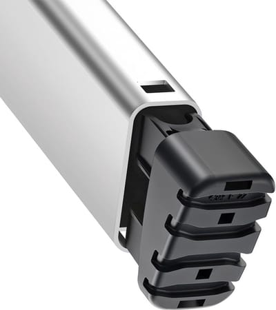 Huishoudtrap Aluminium 4 Treden met Antislip Treden en Gereedschaphouder