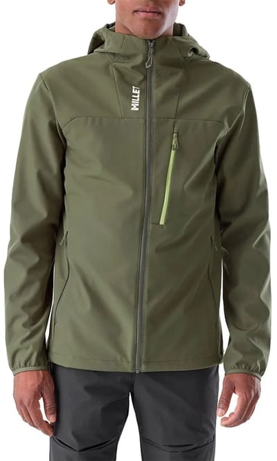 Millet Seneca Shield Softshelljack Groen M Man