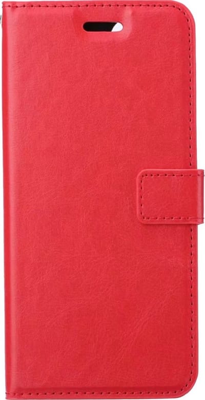 Hoesje geschikt voor Samsung Galaxy A54 | Book Case | Boekhoes met Pasjeshouder | Portemonneehoesje met Kaartenhouder - Rood